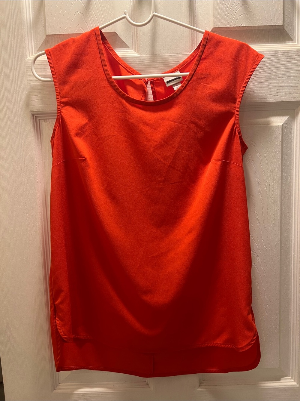 Merona Sleeveless Shell Tank in Bright Orange